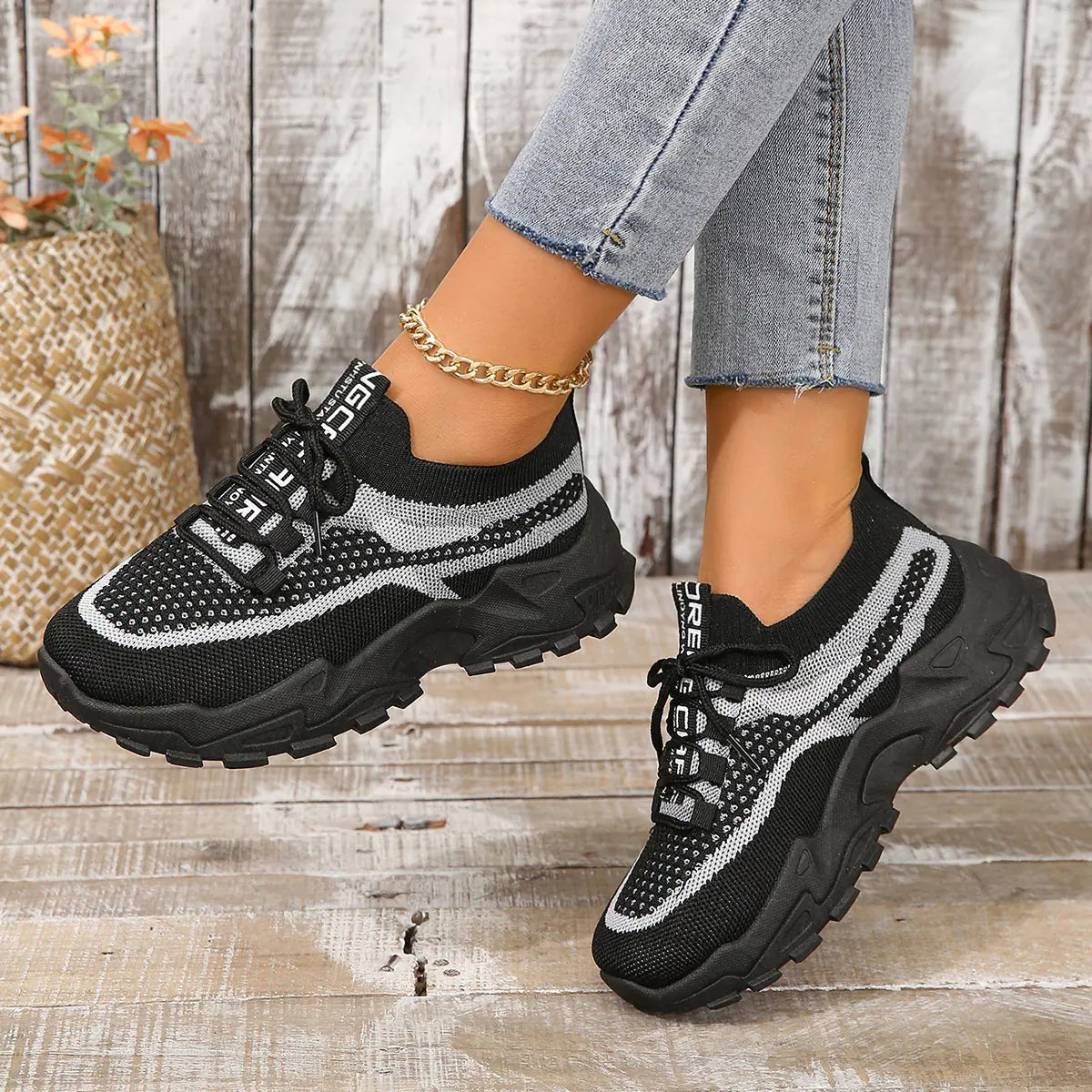 Chic Breathable Casual Sneakers