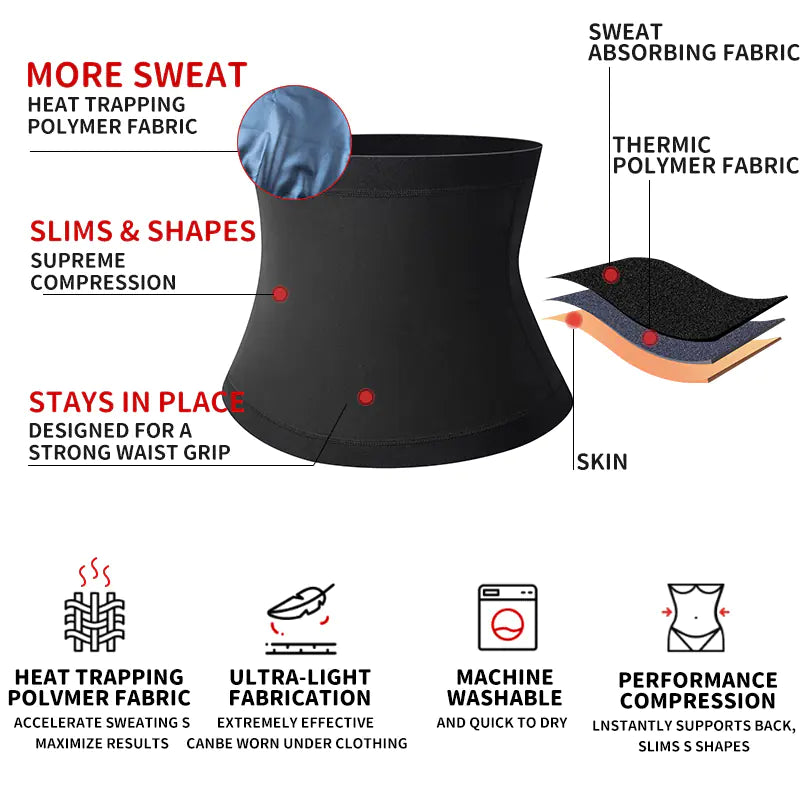 Men’s Slimming Sauna Waist Trainer